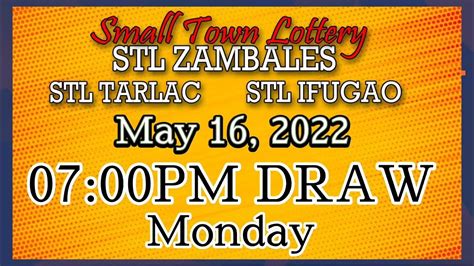 stl result today 7pm tarlac
